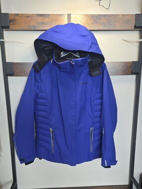 Marmot Royal Blue Hooded Ski Jacket